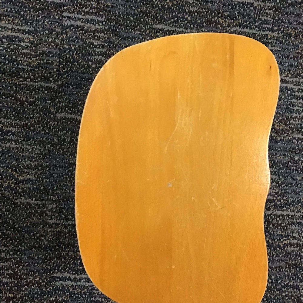 Vintage NEVCO Fold ‘N Carry Wooden Stool 1950’s